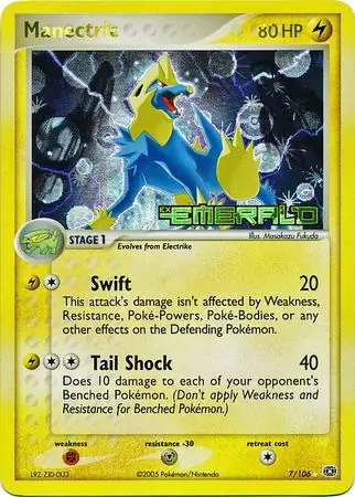 Manectric Reverse Holo