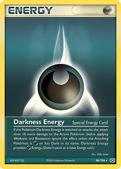 Darkness Energy Reverse Holo