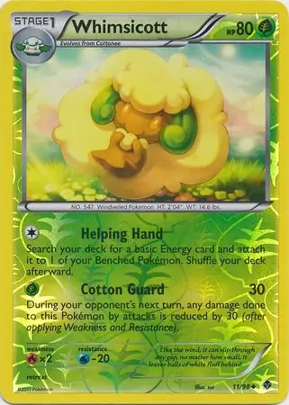 Whimsicott Reverse Holo