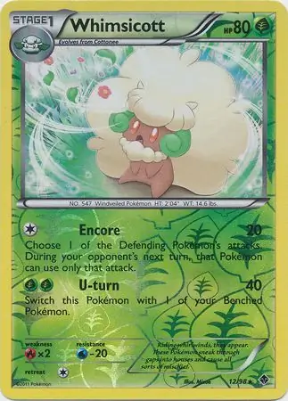 Whimsicott Reverse Holo