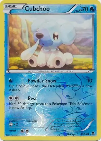 Cubchoo Reverse Holo