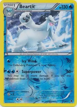 Beartic Reverse Holo