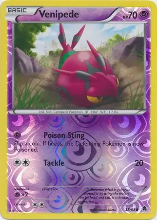 Venipede Reverse Holo