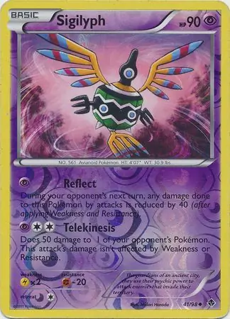 Sigilyph Reverse Holo