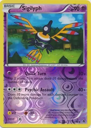 Sigilyph Reverse Holo