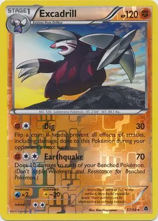 Excadrill Reverse Holo
