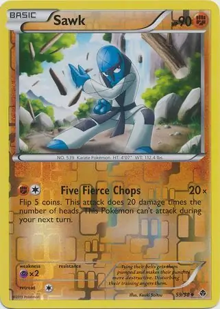 Sawk Reverse Holo