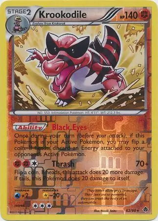 Krookodile Reverse Holo
