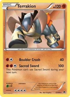 Terrakion Holo