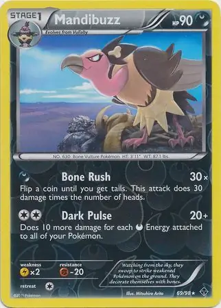 Mandibuzz Reverse Holo