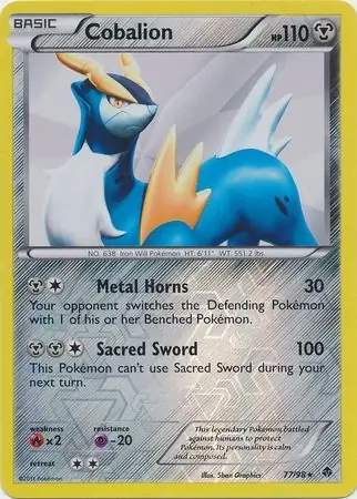Cobalion Reverse Holo