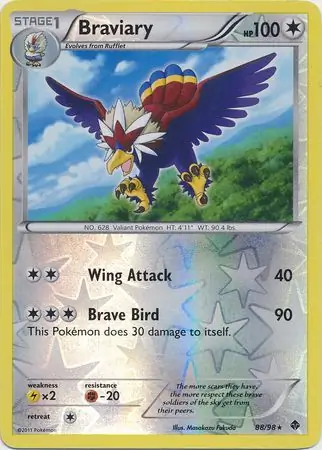 Braviary Reverse Holo