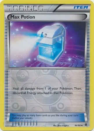Max Potion Reverse Holo