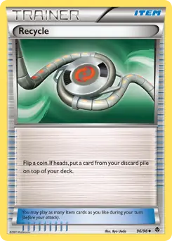 Recycle Pokemon card from Emerging Powers