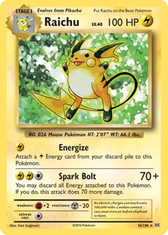 Raichu Holo