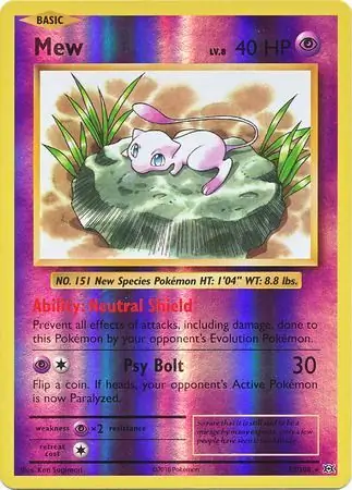 Mew Reverse Holo