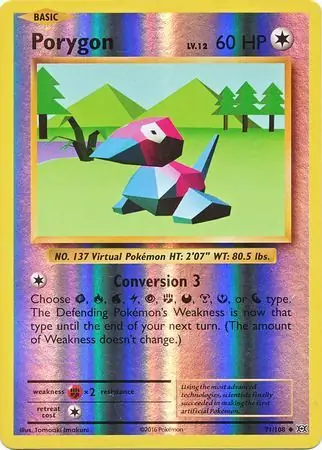 Porygon Reverse Holo