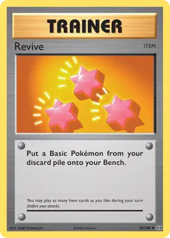 Revive Pokemon card from Evolutions