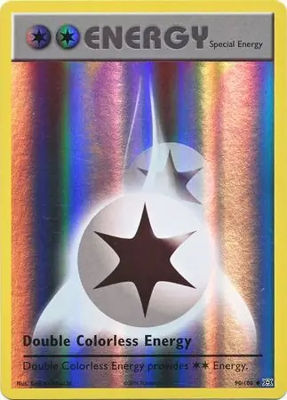 Double Colorless Energy Reverse Holo