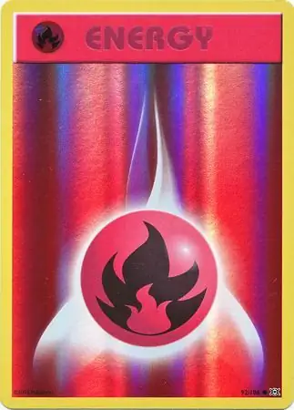 Fire Energy Reverse Holo