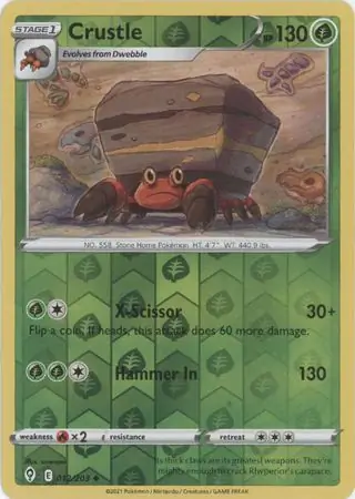 Crustle Reverse Holo