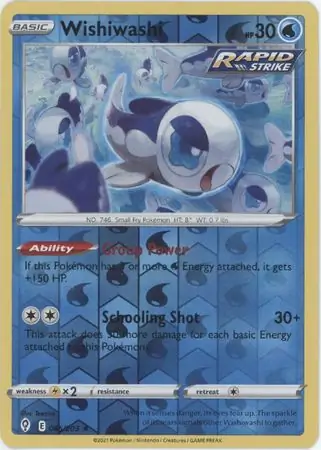 Wishiwashi Reverse Holo