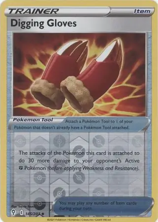 Digging Gloves Reverse Holo