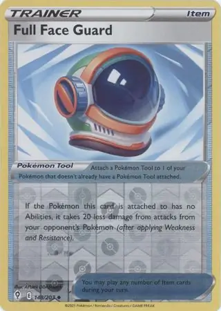 Full Face Guard Reverse Holo
