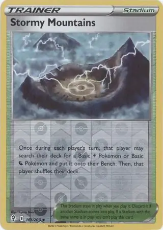 Stormy Mountains Reverse Holo