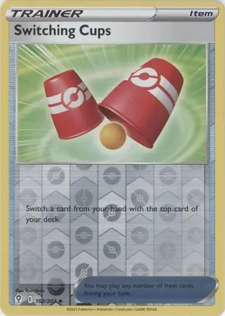 Switching Cups Reverse Holo