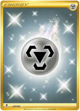 Metal Energy Pokemon card from Evolving Skies