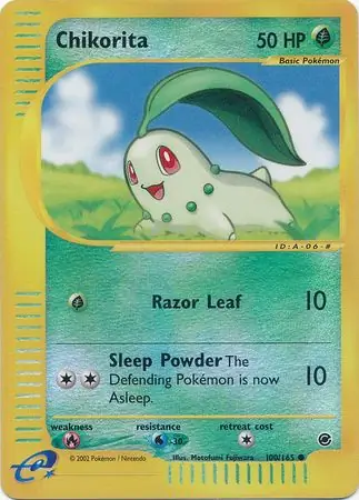 Chikorita Reverse Holo