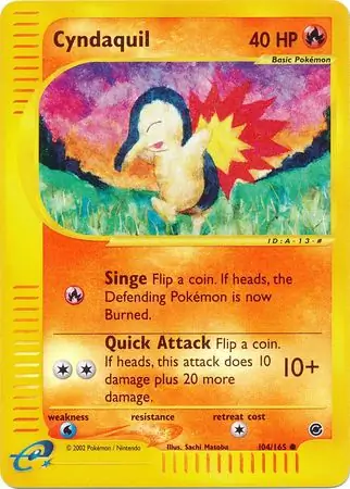 Cyndaquil Reverse Holo
