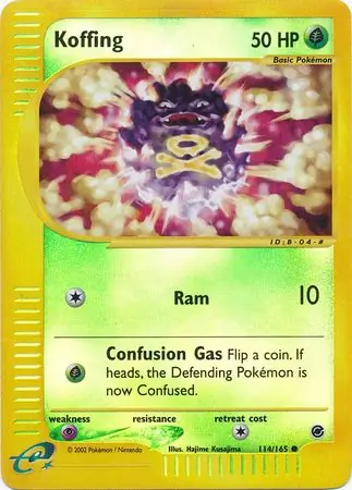 Koffing Reverse Holo