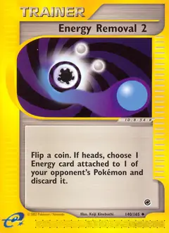 Energy Removal 2 Pokemon card from Expedition