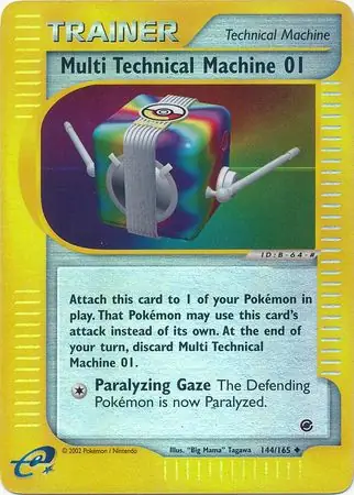 Multi Technical Machine 01 Reverse Holo