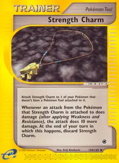 Strength Charm Pokemon card from Expedition