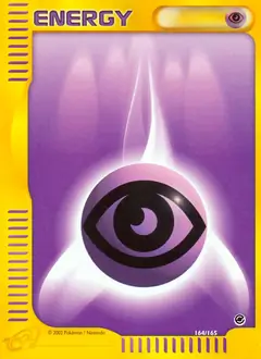 Psychic Energy Reverse Holo Pokemon card from Expedition