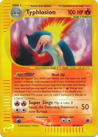 Typhlosion Reverse Holo