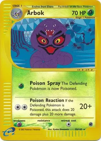 Arbok Reverse Holo