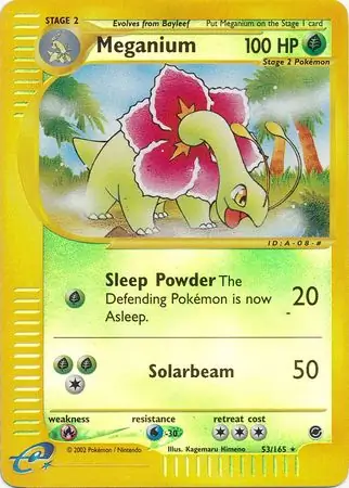Meganium Reverse Holo
