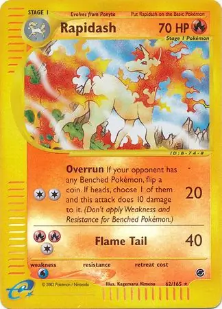 Rapidash Reverse Holo