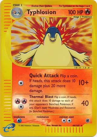 Typhlosion Reverse Holo