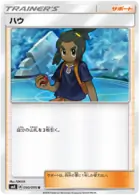 Hau Pokemon card from Explosive Impact