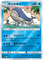 Wailord Pokemon card from Facing a New Trial