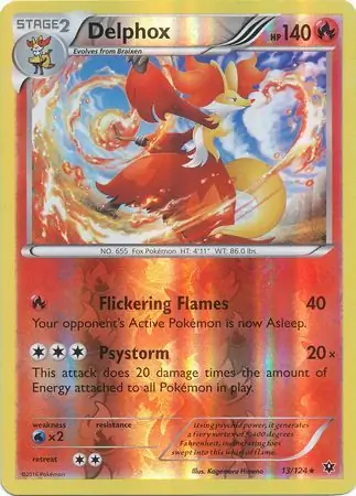 Delphox Reverse Holo