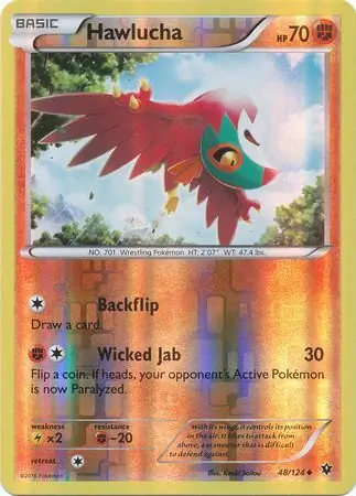 Hawlucha Reverse Holo