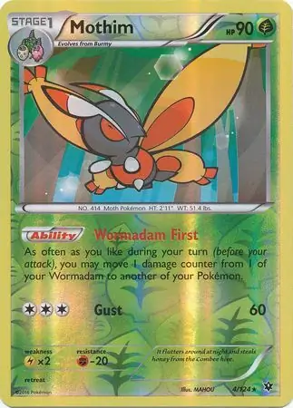 Mothim Reverse Holo