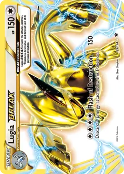 Lugia BREAK Pokemon card from Fates Collide