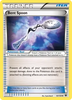 Bent Spoon Pokemon card from Fates Collide